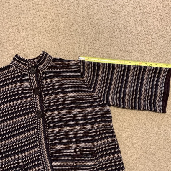 Croft & Barrow kimono sleeve, open front sweater - Picture 12 of 13